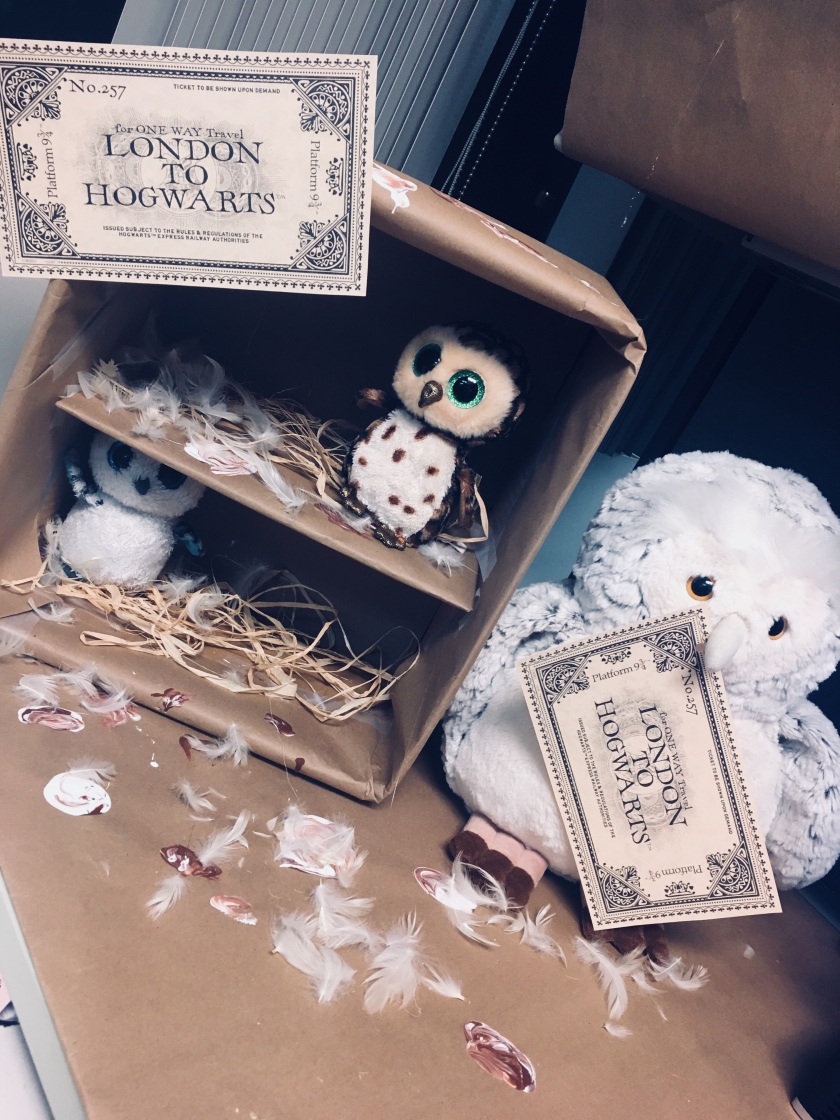 Harry Potter Snow Owl Hedwig DIY Christmast decoration